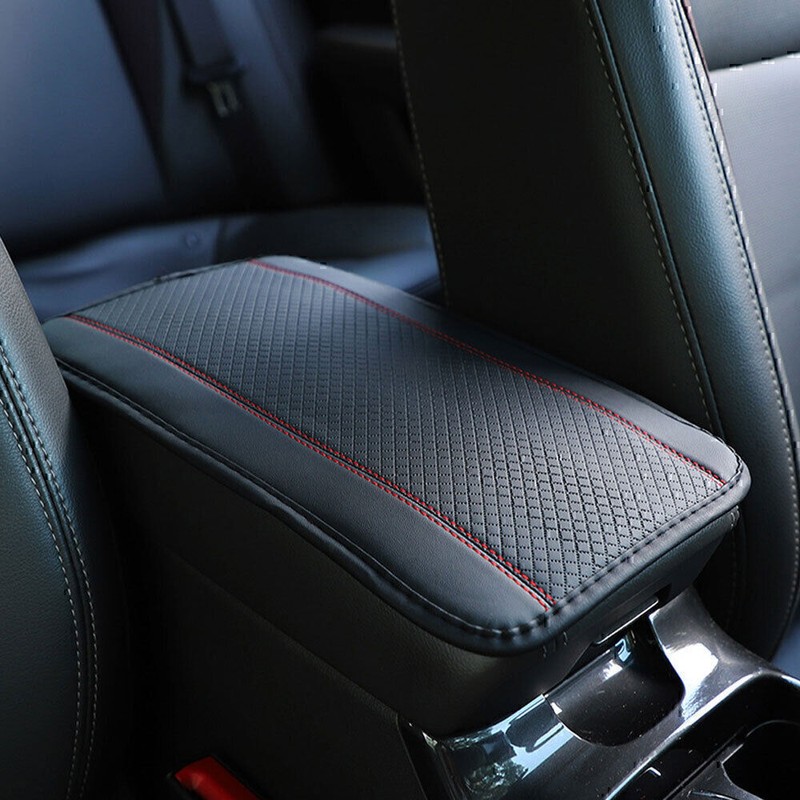 Gearzaar Car Armrest Cushion Cover Center Console Box Mat Protector