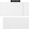 QWORK Access Panel for Drywall 12x12 inch, Plastic Wall Hole