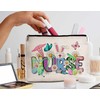 Eyouyeqi Nurse Gifts Makeup Bag, Funny Nurse Bag Cosmetic Bags,