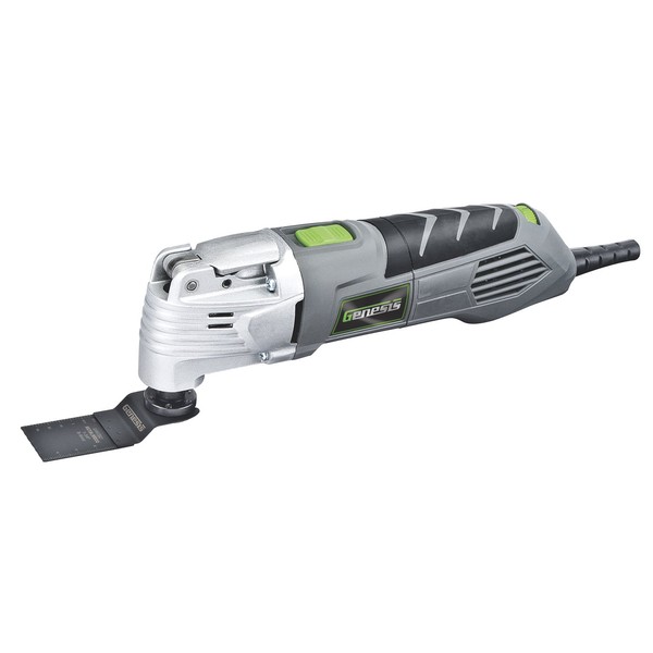 Genesis GMT25T 2.5-Amp Variable-Speed Multipurpose Oscillating Tool with 17-Piece Accessory