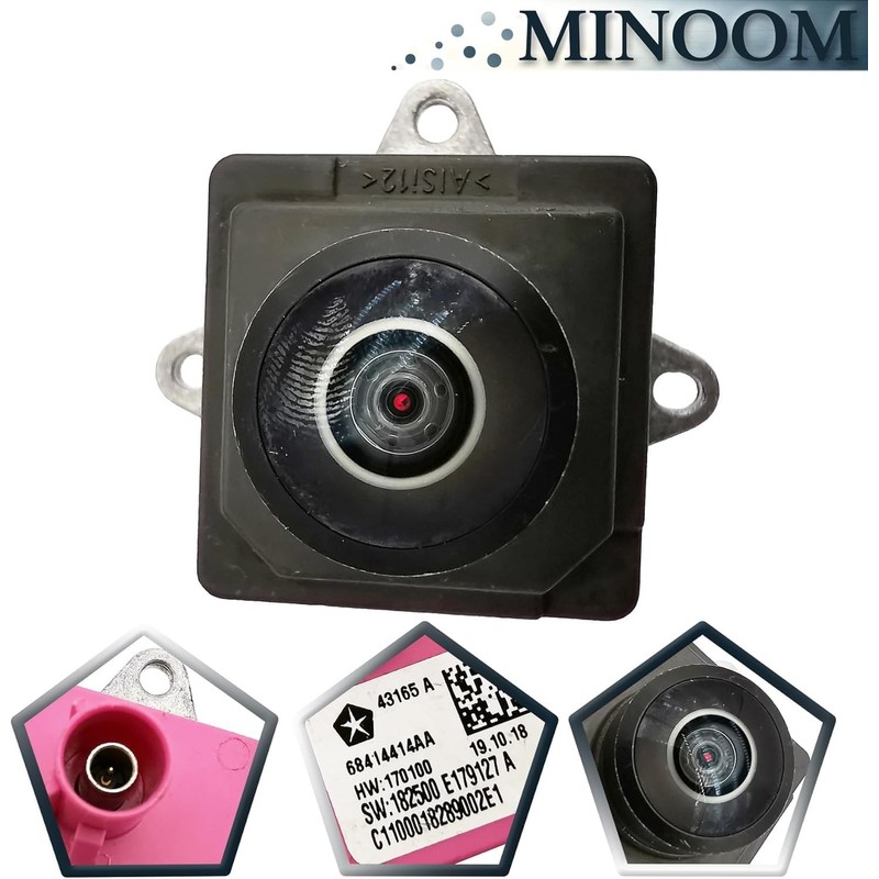 MINOOM 68414414AA Rear View Backup Parking Reversing Aid Camera Replacement