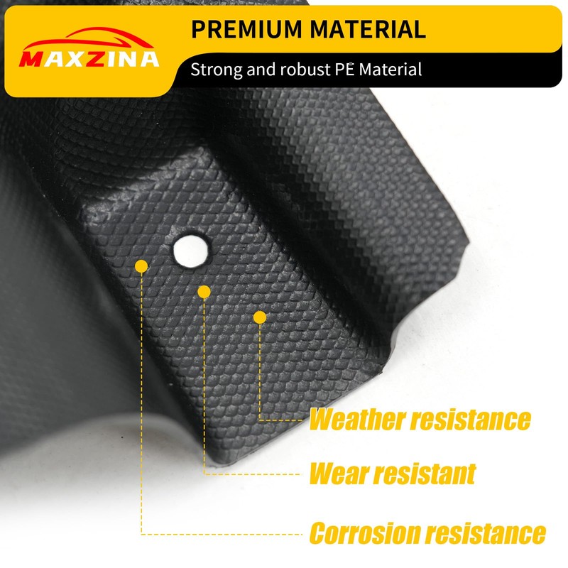 Maxzina Rear Wheel Shock Shield Cover Compatible with 2022-2025 Ford