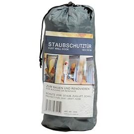 Dust protection door / wall 310 x 130 cm Velcro fastener
