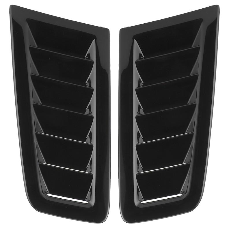 2Pcs Universal Bonnet Air Vents Engine Hood Car Exterior Parts