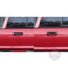 Carbon Fiber Tailgate Exterior Door Handle Trim Cover, Rear Trunk