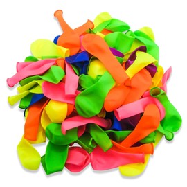 HONGCI 500pcs Water Bombs Balloons Quick Refill Kit - for Boys & Girls Summer Outdoor Beach Party, Swimming Pool Party Splash Balloons (Included 500 Balloons + 500 Rubber Bands + 2 Quick Refill Tools)