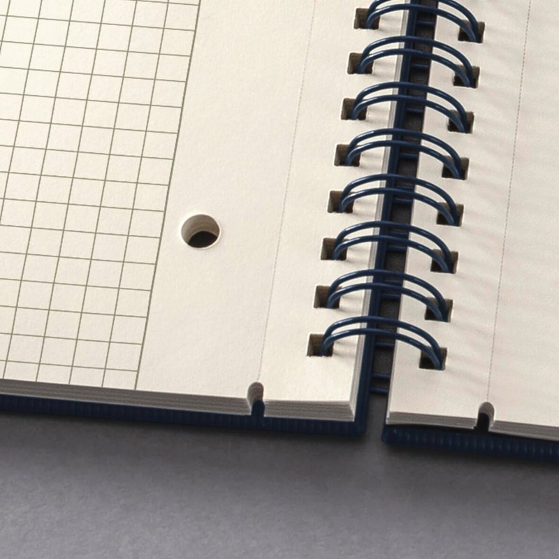 Sigel Conceptum CO824 Spiral Pad Plain Checked Approx. A4 Dark
