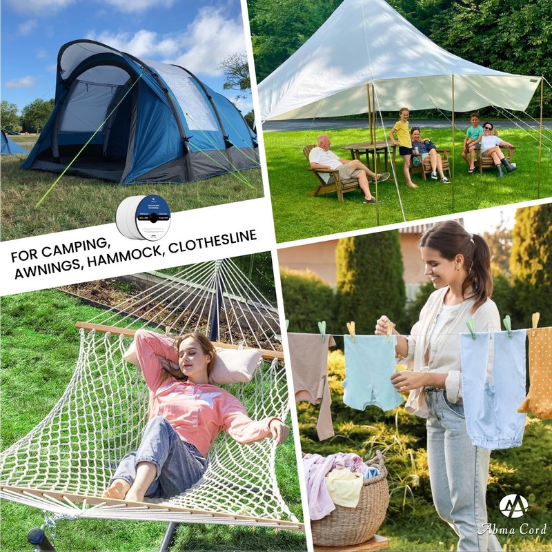 Abma Cord Polyester Rope Cord 3 mm x 30 m