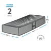 Verahaus Underbed Storage - Pack of 2 Foldable Storage Box