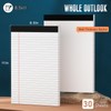 3 Pack White Legal Pads 8.5 x 11 Note Pads,