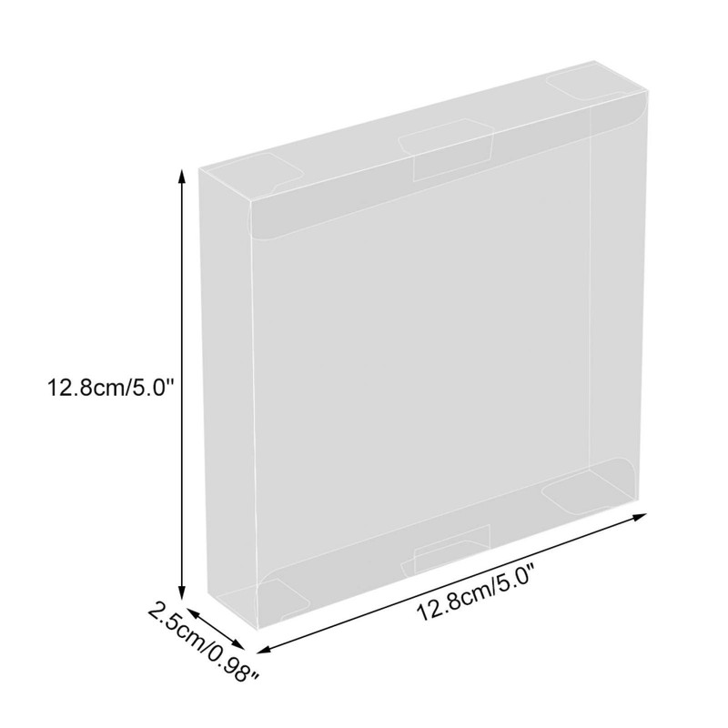 10 piezas transparente impermeable funda protectora de cartucho para Game