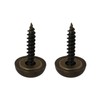 DGBRSM 8pcs Pure Brass Decorative Screws with Caps Used as