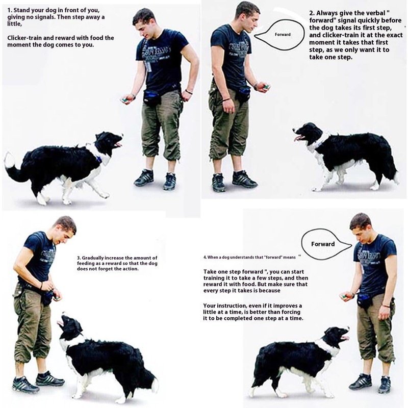 URBEST Fingertip Pet Training Clicker with,Pet Training Clicker for Dog