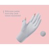 UV Sun Protection Gloves,2 Fingers Flip Mesh Cooling Breathable Touchscreen