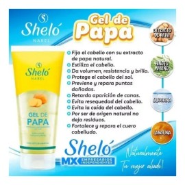 Shampoo Papa Aceite Gel Sheló Nabel