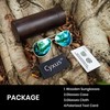 Cyxus Polarized Aviator Sunglasses for Men Women UV400 Protection Aviators