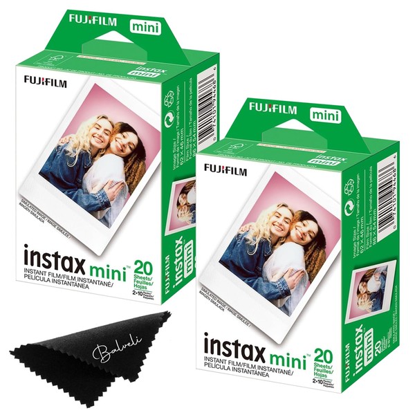 Fujifilm Instax Mini Film - Twin Packs (40 EXP Total),