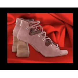 Vince camuto shoes SIZE 8.5 NAHARA, Pink/dry Rose,leather Suede,strappy, Heel 3”