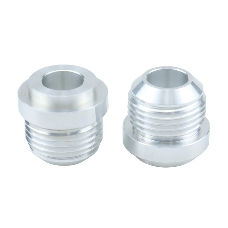 2pcs 10AN Aluminum Male Flare Weld On Fitting Bung -10