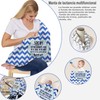 Manta para Amamantar Bebé, Bufanda de Lactancia 4 en 1,