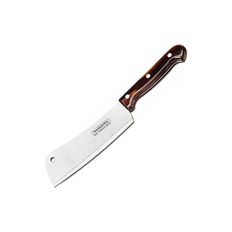 Tramontina Cleaver with Polywood Handle, 6 Inch