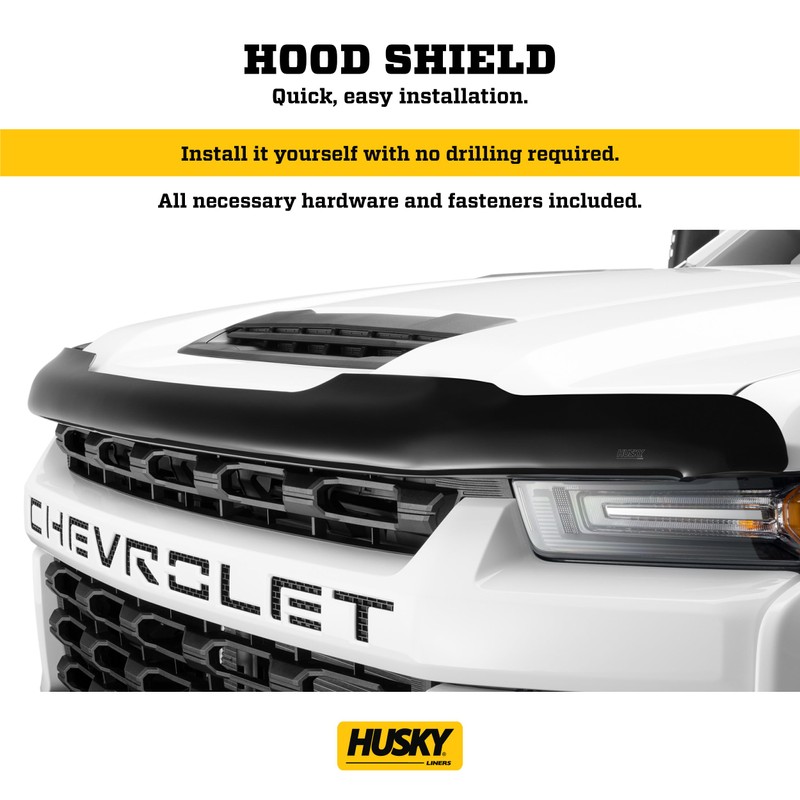 Husky Liners Hood Protector | Fits 2015-2018 Ford Edge, High