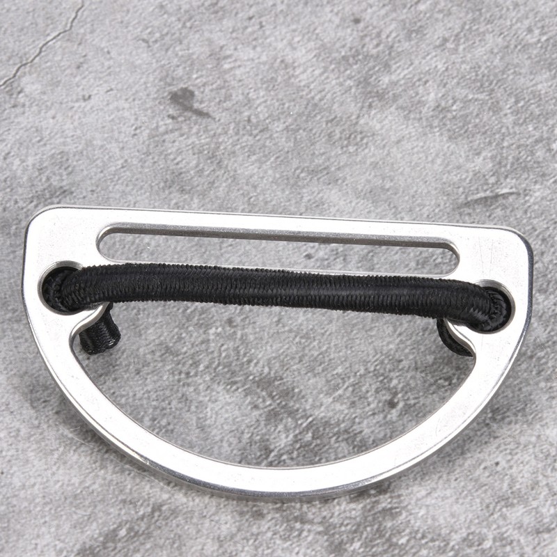 316 Stainless Steel d ring Belt Buckle Webbing Strap Keeper