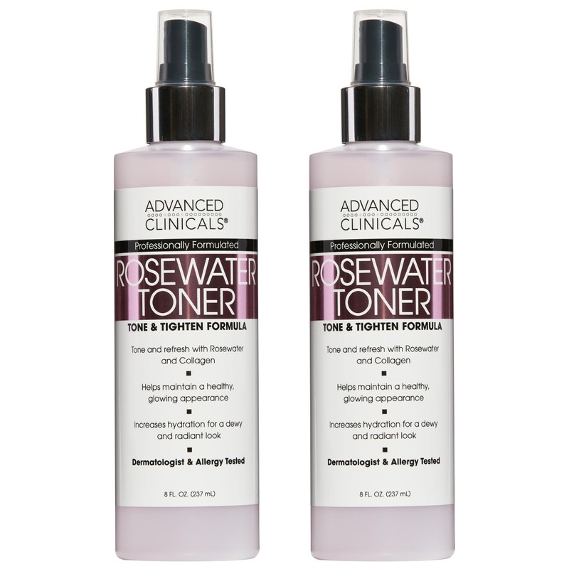 ADVANCED CLINICALS 2 PACK SET - TONICO FACIAL DE AGUA