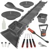 53" Sluice Box Compact Gold Panning Kit | Crevice Tools