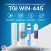 TGI WIN-445 Compatible RO Filter Replacement Kit, Under-sink Drinking Water