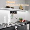 Wall Coat Hooks, 3 Folding Hooks, Stainless Steel, Modern Hook