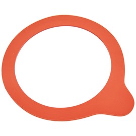 Weck Preserving Rings Made from Natural Rubber suitable for Preserving Jar Diameter – Pack of 10, red, 60 mm