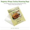 Regency Wraps Turkey Roasting Bags With Twist Ties, Oven Safe