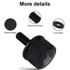 Motorcycle Rear Fender Seat Bolt, Gesture Style 1/4"-20 Thread Knurled