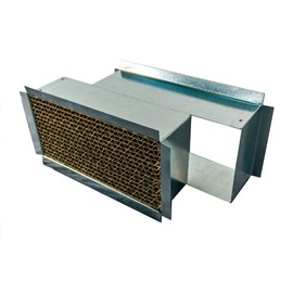 Tamarack Wall Return Air Pathway, White, 12in.W x 4in.H x 3 1/2in.D, Model# TTI-RAPR12.4