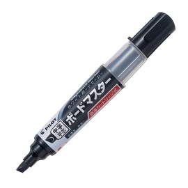 Pilot Board Marker Board Master Medium Point, Chisel Tip, Black, 10 Count WMBM120LC10B