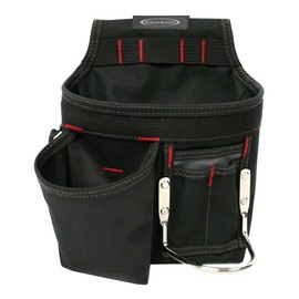 McGuire-Nicholas 23020-Q Mini Carpenter Pouch Quad Series, Black