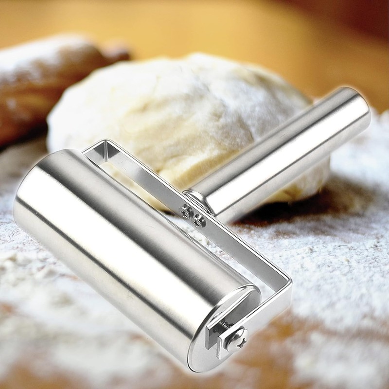 Stainless Steel Multi-Function Roller Pin, 1Pc Practical Pastry Dough Roller