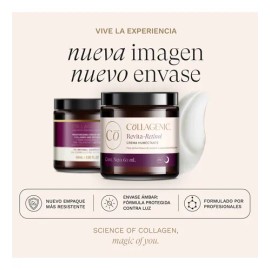 Crema Facial Antiarrugas Collagenic Con Retinol Y Colágeno Hidrolizado Para Día y Noche Mejora la Firmeza y Textura de la Piel