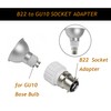B22 to GU10 Light Adapter, B22 Bayonet Cap to GU10