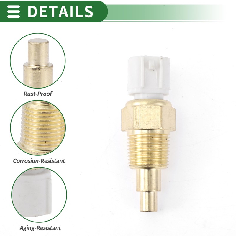 Motoforti Engine Coolant Temperature Sensor No.MB568959 Water Temperature Sensor for