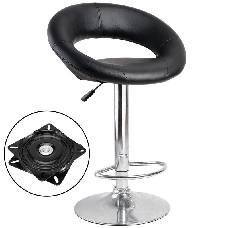 MANCHAP 4 PCS 6 Inch Bar Stool Swivel Plate Replacement,
