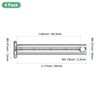 M METERXITY 4-Pack Single Hole Clevis Pins, M8 x 55mm
