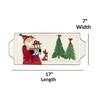 Vietri Old St. Nick Handled Rectangular Platter, Earthenware Steak Salad