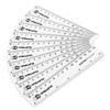 6 Inch / 15cm Rulers - Shatter Resistant - Class