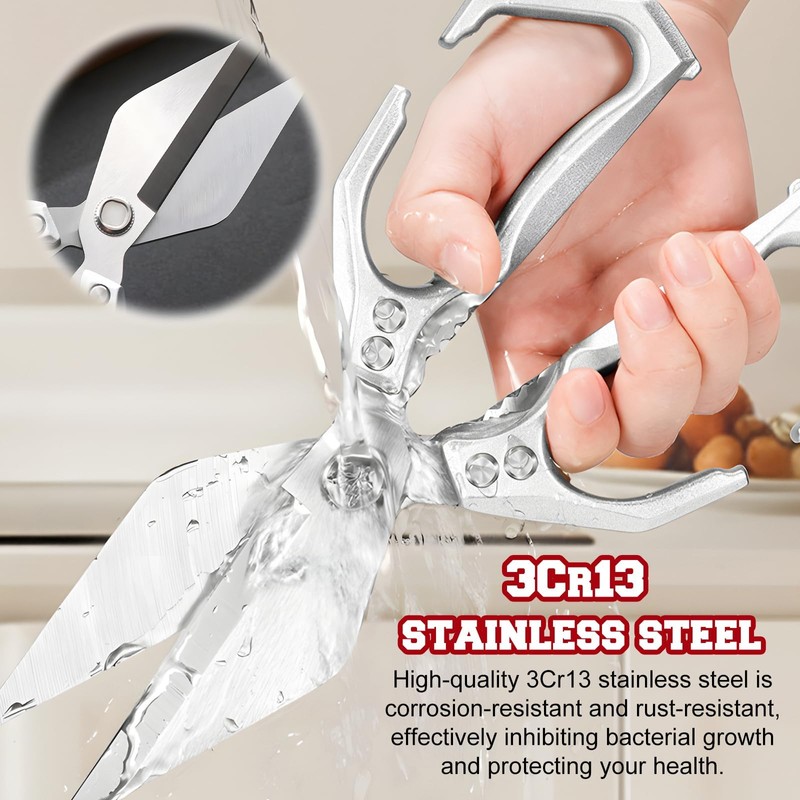 Multifunctional Heavy-Duty Kitchen Shears, 2025 New Heavy Duty Kitchen Scissors
