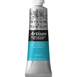 Winsor & Newton Artisan Water Mixable Oil Colour, 37ml Tube, Cerulean Blue