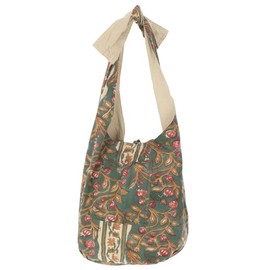 GURU SHOP Boho Shoulder Bag, Block Print Shoulder Bag, Shoulder Bag, Shopper - Model 1, Unisex - Adult, Cotton, 35 x 49 x 30 cm, Model 6, Unit size