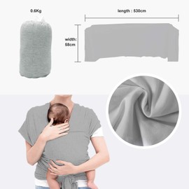 HyAdierTech Baby Sling Baby Sling Baby Sling Sling Sling Baby Elastic for Newborns and Toddlers for Baby Newborn Within 16 kg
