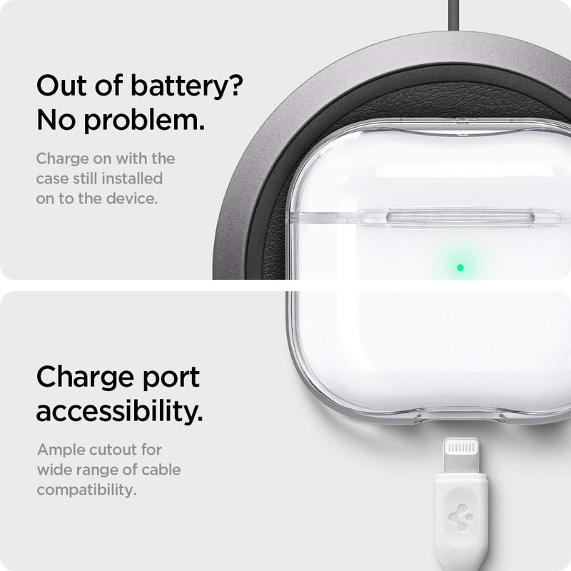 Spigen Ultra Hybrid Compatible with AirPods 3 Case (3rd Generation